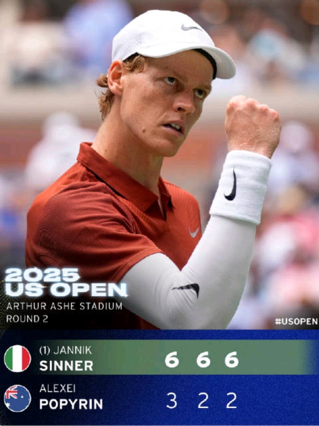 爱游戏APP-美网横扫年终总决赛,辛纳扛起全队